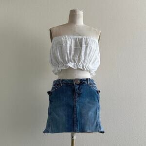 handmade white bandeau